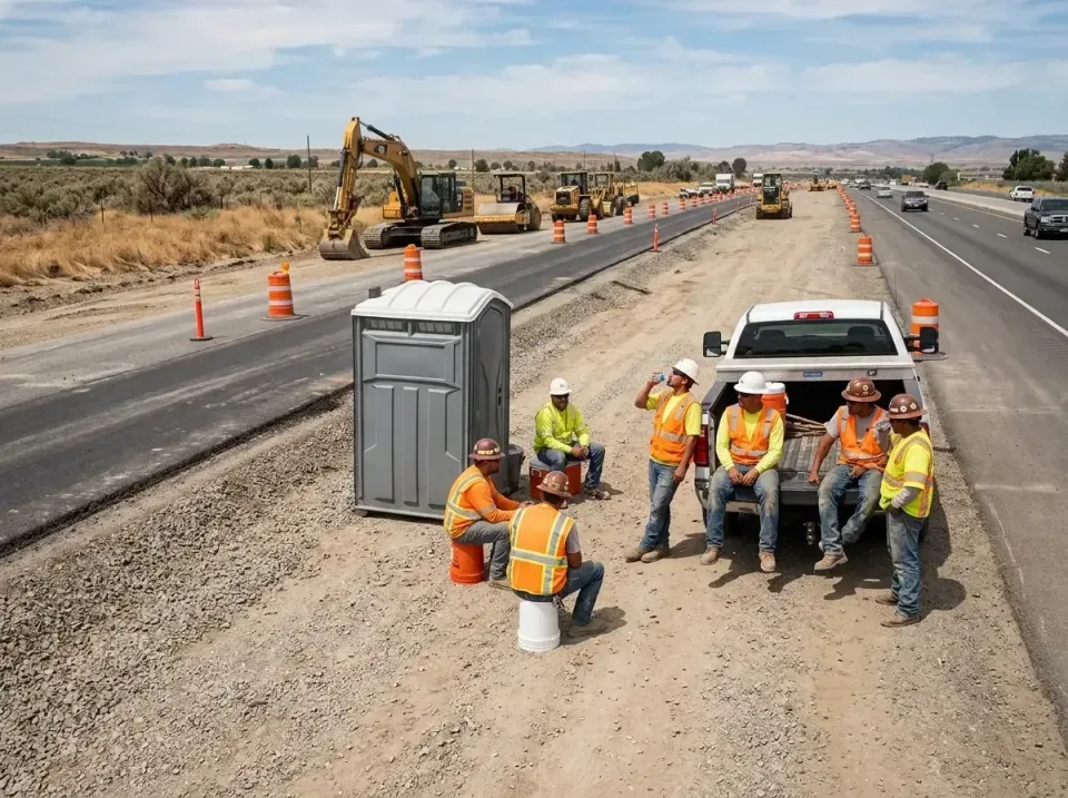 highway-road-construction-crew-007 — frequently asked questions, Porta Potty and Restroom Rentals in Bloomingdale, TN